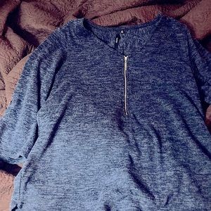 Medium size Navy Cathy blouse